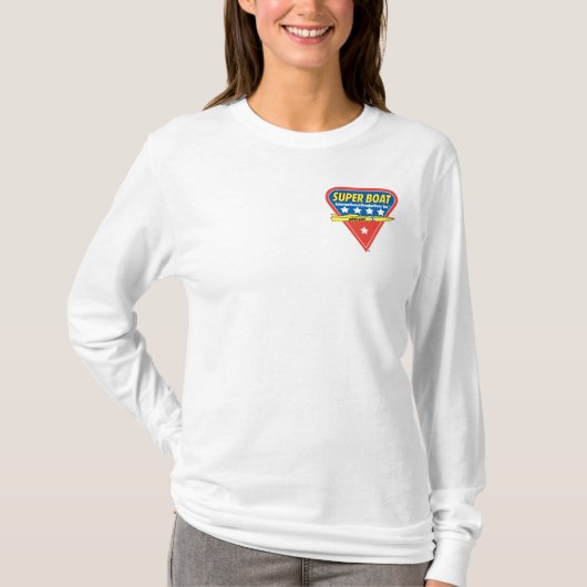 SBI Dames lange hoes. T-shirt (Voorkant)