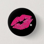 SBM Handtekening Kiss Mini Button Pin (Voorkant)