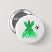SBM Pseudo Celeb Green Ballgown Mode Button Pin (Voorkant /achterkant)
