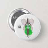 SBM Pseudo Celeb Green Geo Mode Button Pin (Voorkant /achterkant)