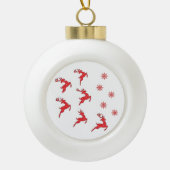 Sbowflake Framed Ball Shape Ornament - Reinders (Voorkant)