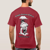 SBR Logo Shirt - maroon (Achterkant)