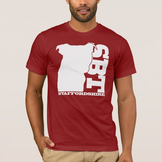 SBT Graphic T-shirt - Staffordshire Bull Terrier (Voorkant)