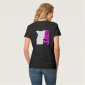 SBT T T-Shirt Pink - Staffordshire Bull Terrier (Achterkant volledig)