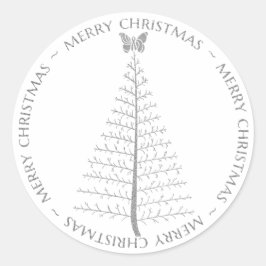 SBTF Custom Holiday Sticker - Zilver