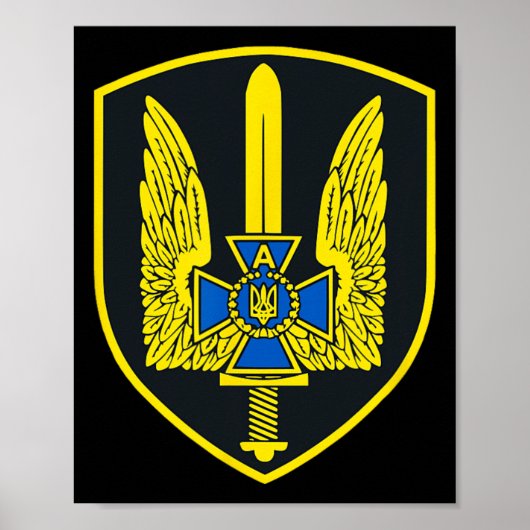 Sbu Alfa Groep - Oekraïense Speciale Troepen Alpha Poster (Voorkant)