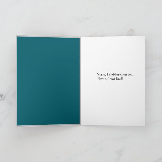 SBulldog Dog-Wenskaart Kaart (Binnen)