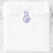 SC24FUN-LOGO RONDE STICKER (Tas)