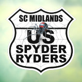 SC Midlands Hoofdstuk - Sticker Hoofdstuk Logo (Vel 3)