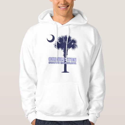 SC Palmetto & Crescent (Charleston) Hoodie (Voorkant)
