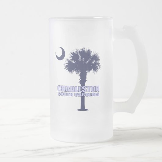 SC Palmetto & Crescent (Charleston) Matglas Bierpul (Rechts)