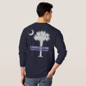SC Palmetto & Crescent (Charleston) T-shirt (Achterkant volledig)
