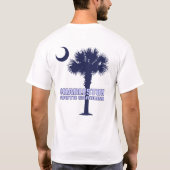 SC Palmetto & Crescent (Charleston) T-shirt (Achterkant)