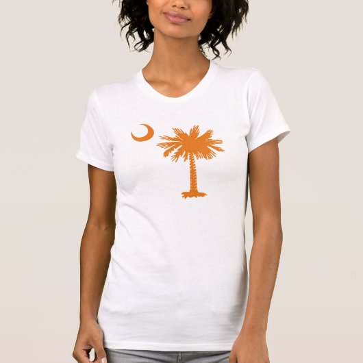 SC Palmetto en Crescent (O) T-shirt (Voorkant)