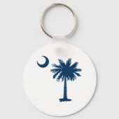 SC Palmetto en Crescent Sleutelhanger (Voorkant)