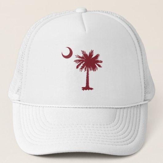 SC Palmetto en Crescent Trucker Pet (Voorkant)