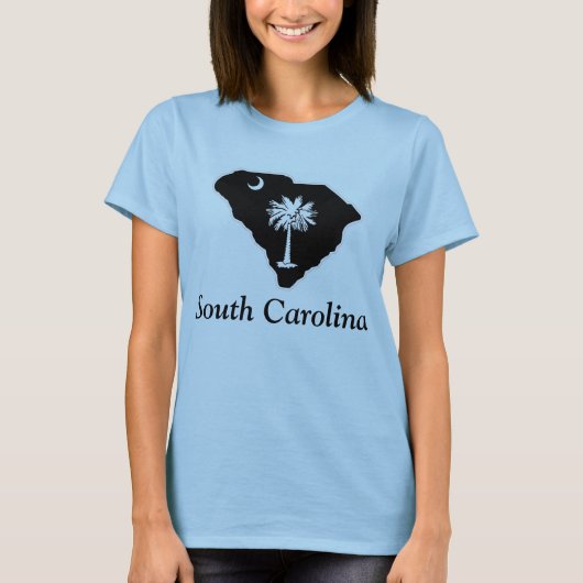 SC Palmetto Moon Women's Basic T-Shirt (Voorkant)