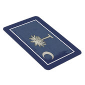 SC Palmetto State Vlag Magneet (Rechterzijde)