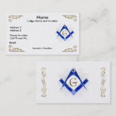 SC Starburst Business/Profile Card Visitekaartje (Voorkant / Achterkant)