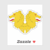 SCA Adiantum op maat gesneden vinyl Sticker (Vel)