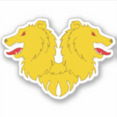 SCA Adiantum op maat gesneden vinyl Sticker (Voorkant)