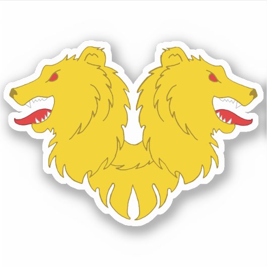 SCA Adiantum op maat gesneden vinyl Sticker (Voorkant)