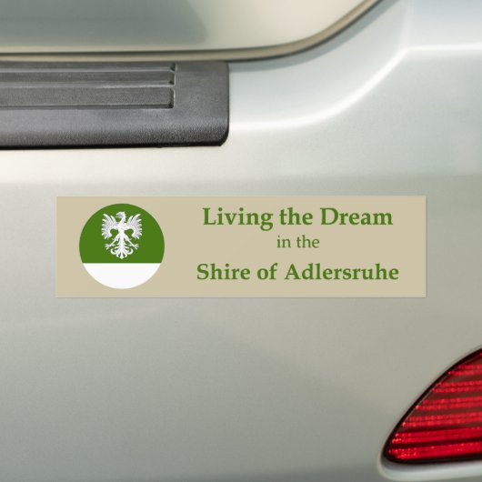 SCA Adlersruhe Bumpersticker (Op auto)