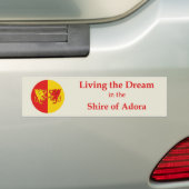 SCA Adora Bumper Sticker (Op auto)