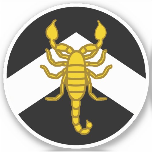 SCA al-Barran Vinyl Sticker (Voorkant)