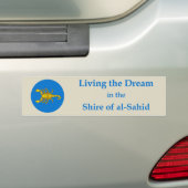 SCA al-Sahid Bumper Sticker (Op auto)