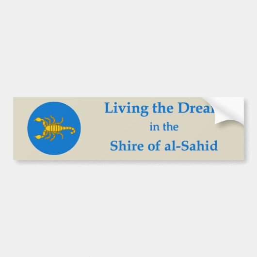 SCA al-Sahid Bumper Sticker (Voorkant)