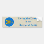 SCA al-Sahid bumpersticker (Voorkant)