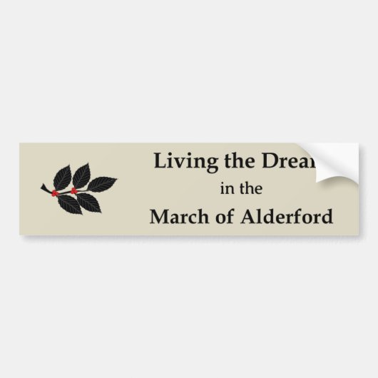 SCA Alderford Bumper Sticker (Voorkant)