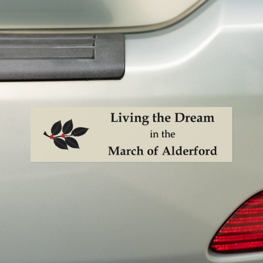 SCA Alderford-bumpersticker Bumpersticker (Op auto)