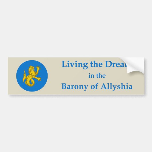 SCA Allyshia Bumper Sticker (Voorkant)
