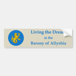 SCA Allyshia bumpersticker