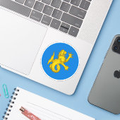 SCA Allyshia Vinyl Sticker (Laptop met iPhone)