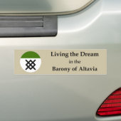 SCA Altavia Bumper Sticker (Op auto)