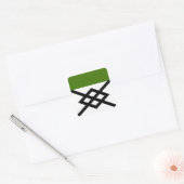 SCA Altavia Populace Badge Vierkante Sticker (Envelop)