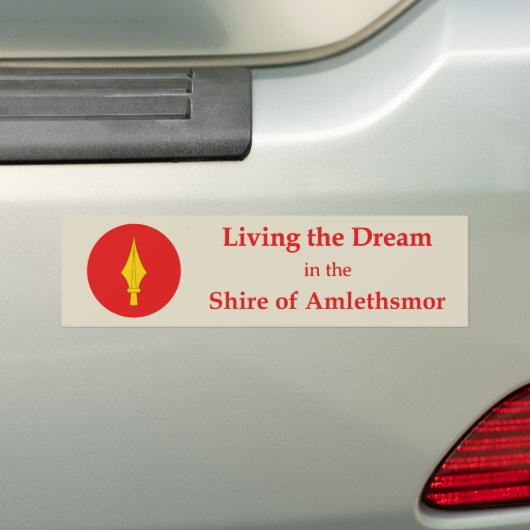SCA Amlethsmor Bumpersticker (Op auto)