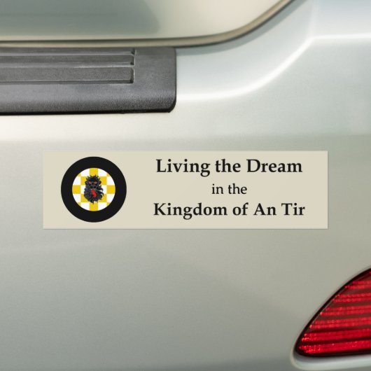 SCA An Tir bumpersticker (Op auto)