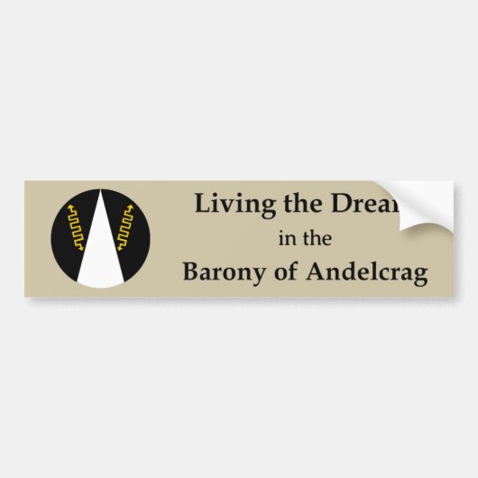 SCA Andelcrag Bumper Sticker (Voorkant)