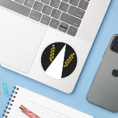 SCA Andelcrag Vinyl Sticker (Laptop met iPhone)