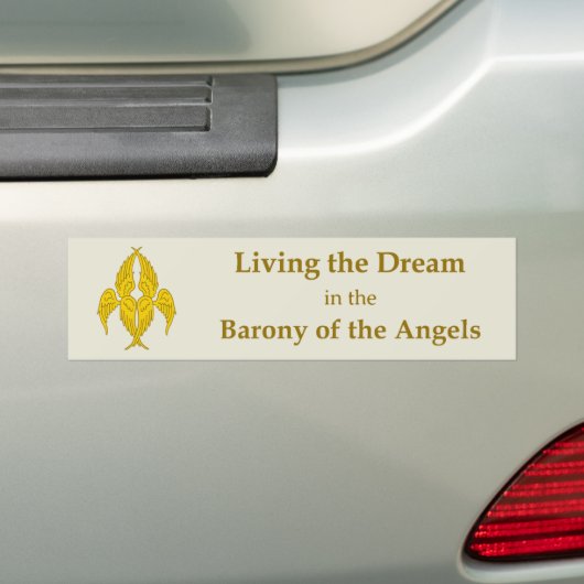 SCA Angels Bumper Sticker (Op auto)