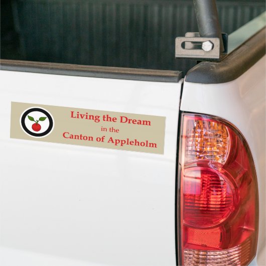 SCA Appleholm bumpersticker (Op Truck)