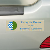 SCA Aquaterra Bumper Sticker (Op auto)