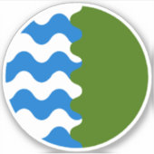 SCA Aquaterra Vinyl Sticker (Voorkant)