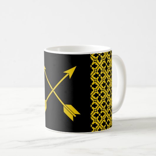 SCA Archery Marshal Coffee Mok (Voorkant rechts)