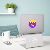 SCA Arn Hold Vinyl Sticker (Laptop op bureau)