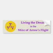 SCA Arrow's Flight bumpersticker (Voorkant)